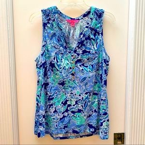 Lilly Pulitzer Essie Sleeveless Top
